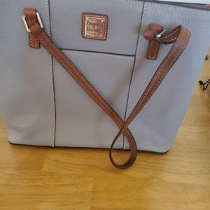 Dooney & Bourke Gray/Tan Purse